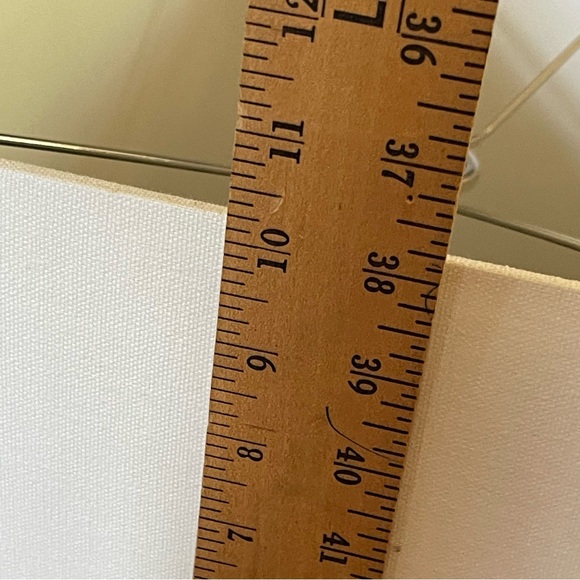 White Rectangular Lamp Shade - Picture 16 of 16